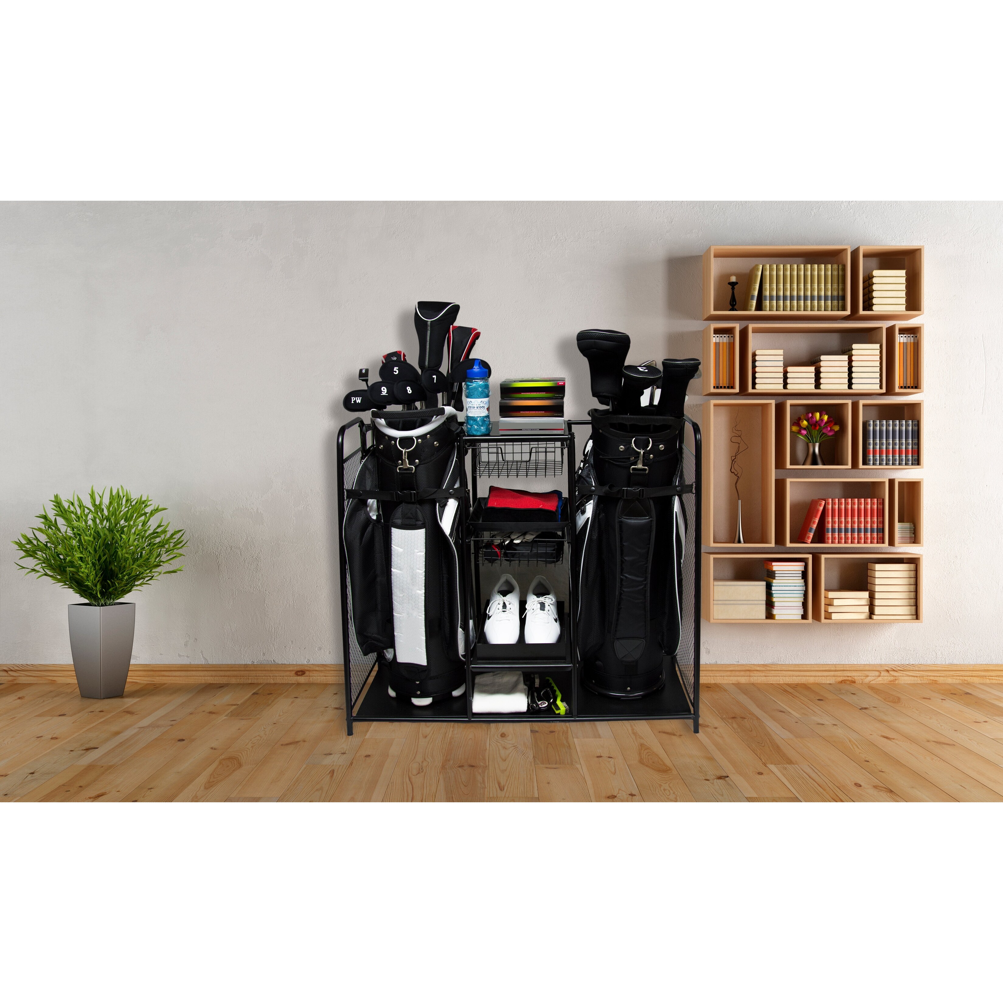 Metal Golf Bag Organizer - Bed Bath u0026 Beyond - 37247772