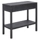 preview thumbnail 36 of 38, SAFAVIEH Asa 2-Drawer 1-Shelf Console Table - 31" W x 14" D x 30" H