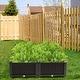 preview thumbnail 6 of 10, Costway Set of 4 Raised Garden Bed Elevated Flower Vegetable Herb Grow - See Description