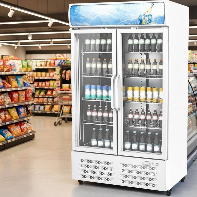 Commercial Display Refrigerator, 25.3 Cu.Ft.
