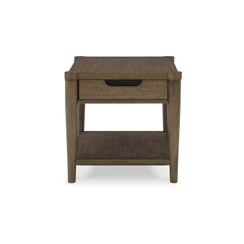 Signature Design by Ashley Roanhowe Brown End Table - 24"W x 26"D x 24"H