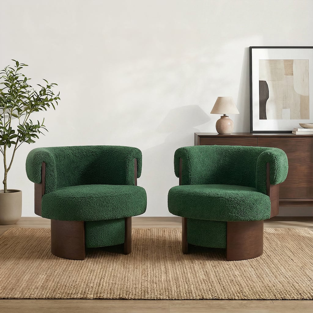 Christopher Knight Home - Scrolla Swivel Barrel Chair