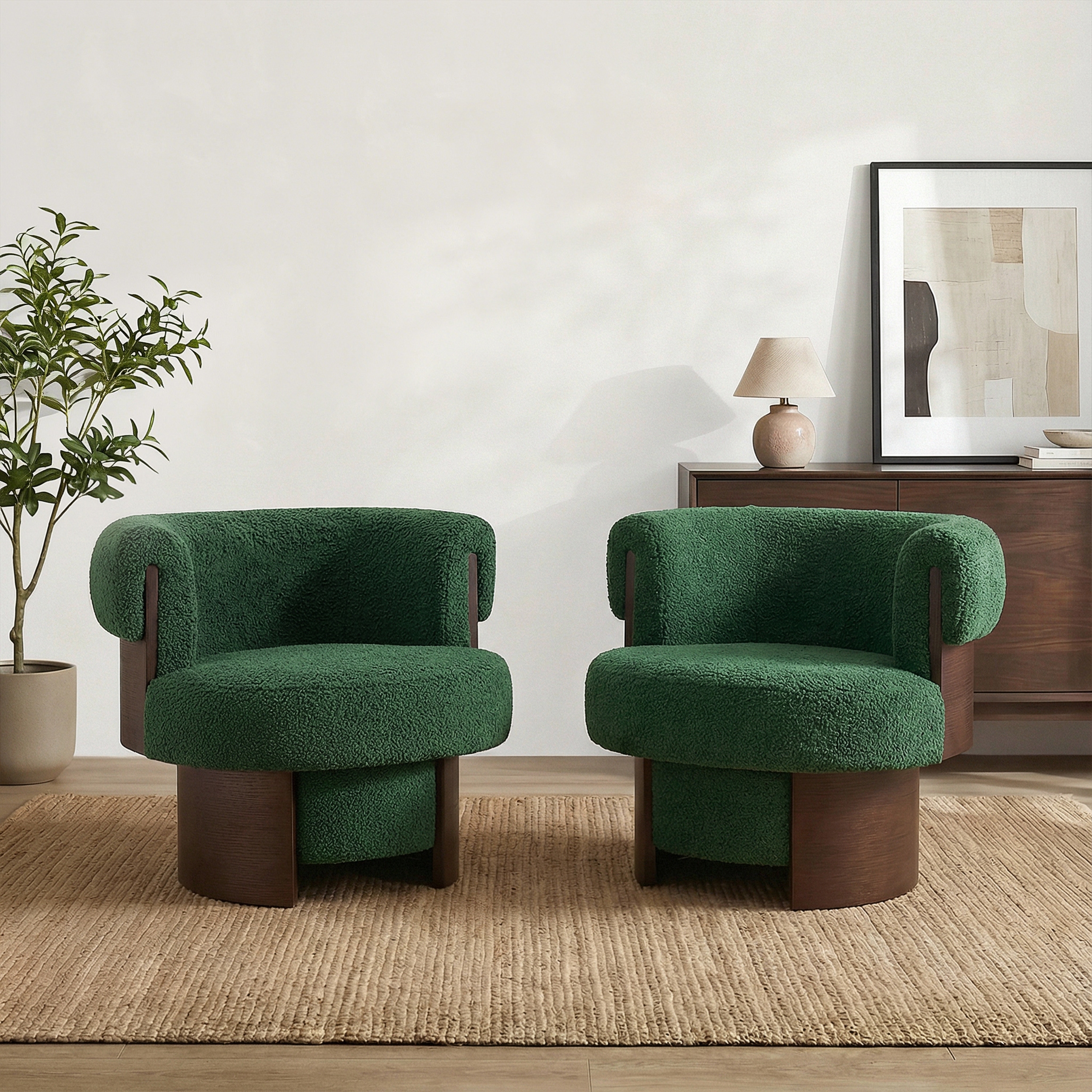 Christopher Knight Home - Scrolla Swivel Barrel Chair