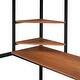 preview thumbnail 10 of 8, Black Full Size Metal Loft Bed with Desk, Ladder and Shelve for Kids, Teens, Girls, Boys