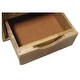 preview thumbnail 4 of 5, Marlon 45"W Mango Wood 4 Drawer Desk