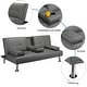 preview thumbnail 42 of 44, Yaheetech Modern Recliner Couch Faux Leather Futon Sofa Bed