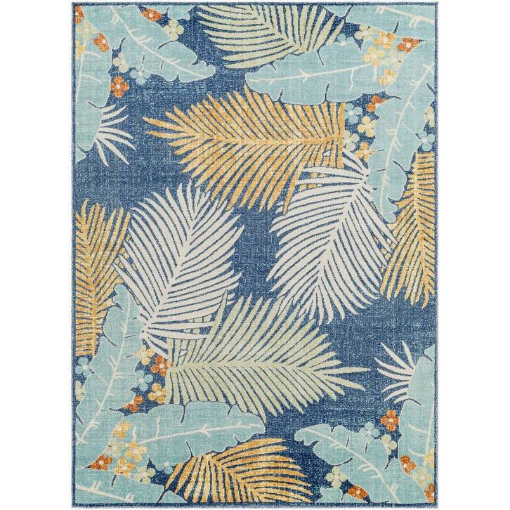 Livabliss Bodrum Coastal Indoor/Outdoor Area Rug