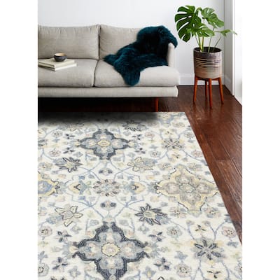 Bashian Neveah Ivory Transitional Area Rug