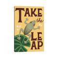 "Take The Leap" by The Intended Space Canvas Print - Overstock - 44425262