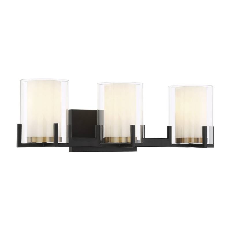 Savoy House 8-1977-3 Eaton 3 Light 24" Wide Bathroom Vanity Light
