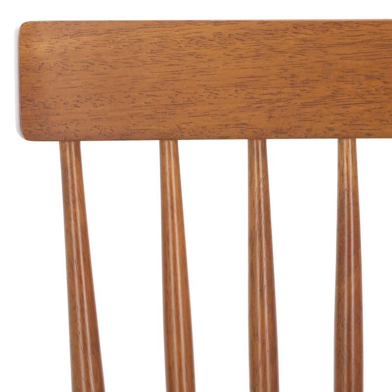 SAFAVIEH HOME Aziel Spindle Dining Chair (Set of 2) - 16"W x 20"D x 34"H