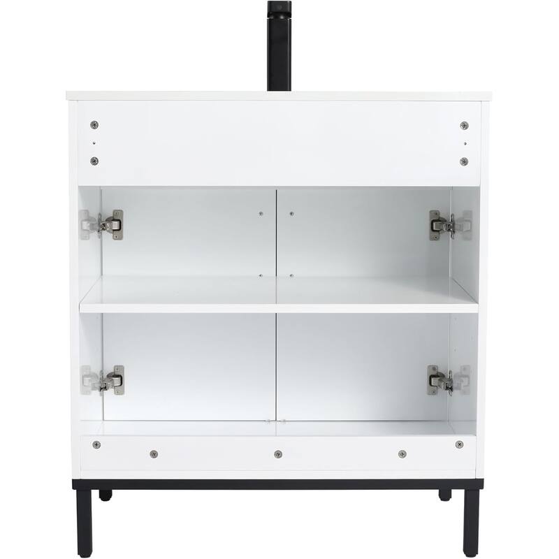 Blossom Freestanding Bathroom Vanity with SMC Sink All Wood