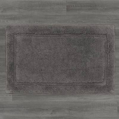 Lydia Border Plush Bath Mat