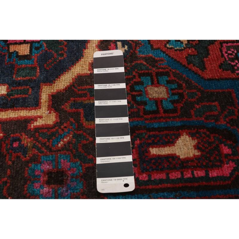 ECARPETGALLERY Hand-knotted Konya Anatolian Black, Red Wool Rug - 3'3 x 11'4