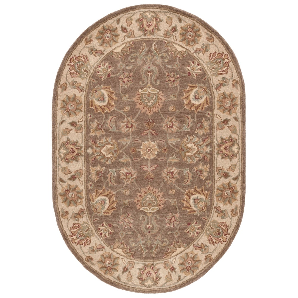 SAFAVIEH Handmade Heritage Kimono Traditional Oriental Wool Rug