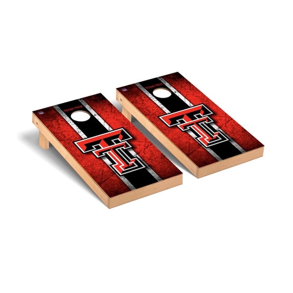 slide 2 of 5, Texas Tech Red Raiders Vintage Cornhole Board Set