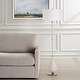 preview thumbnail 3 of 4, Uttermost Dewdrop Ivory Floor Lamp