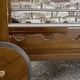preview thumbnail 1 of 8, Cynthia Farmhouse Cottage Acacia Wood Bar Cart with Drop Leaf by Christopher Knight Home Wood/Iron - Oak