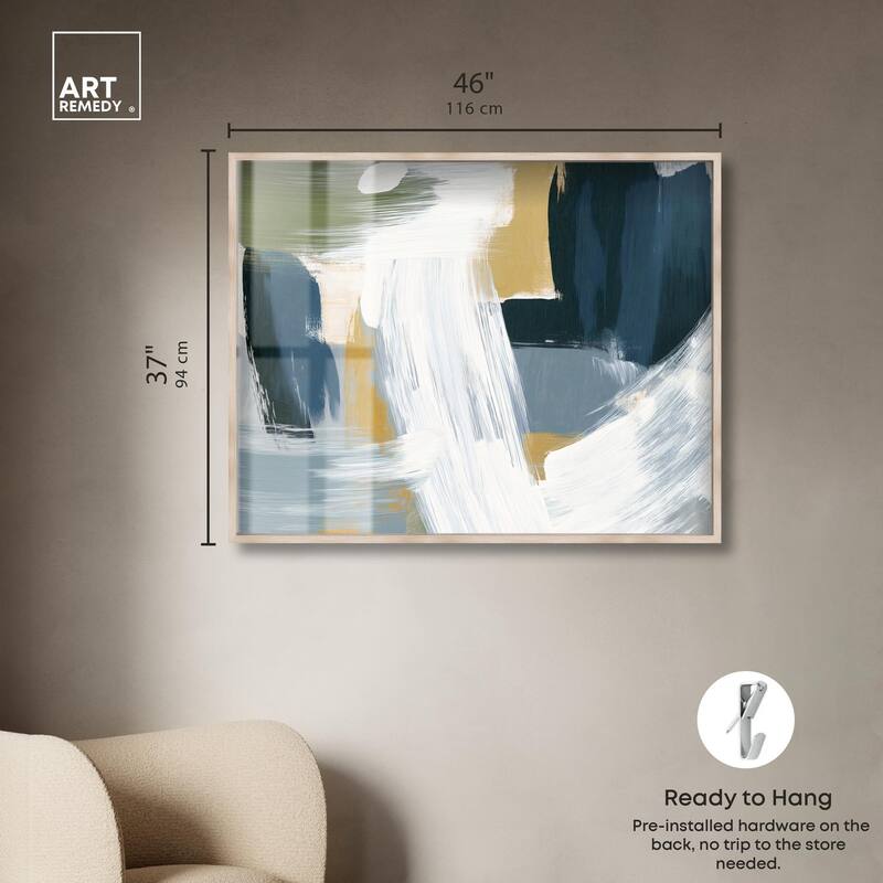 Moss Layers III Shadowbox by Art Remedy