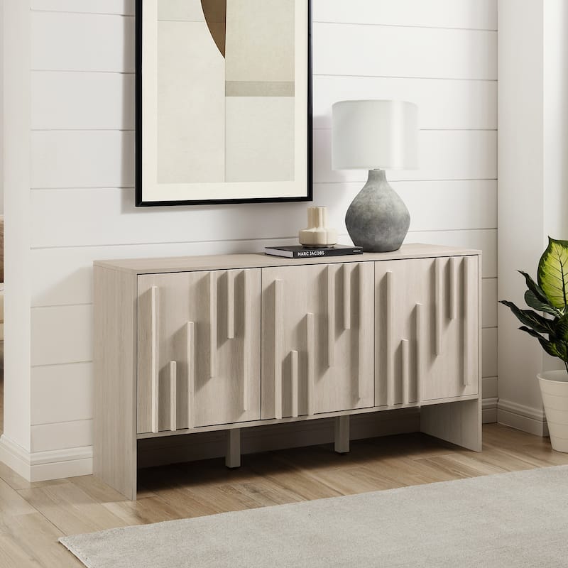 Middlebrook Designs Scandi Detailed-Door Buffet