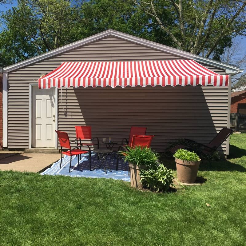 ALEKO Fabric Replacement for 20 x 10 Feet Retractable Awning