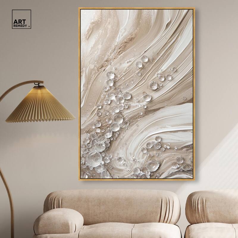 Viscous Veils III Canvas by Art Remedy