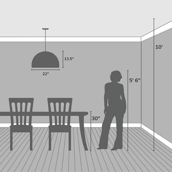 dimension image slide 0 of 2, Hunter Hillmount Natural 1 Light Pendant - Transitional, Boho - Kitchen, Dining Room, Entryway