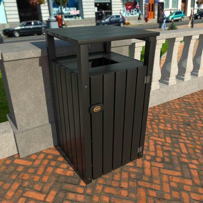 HIGHWOOD PROFESSIONAL Commercial Trash Can with Hood