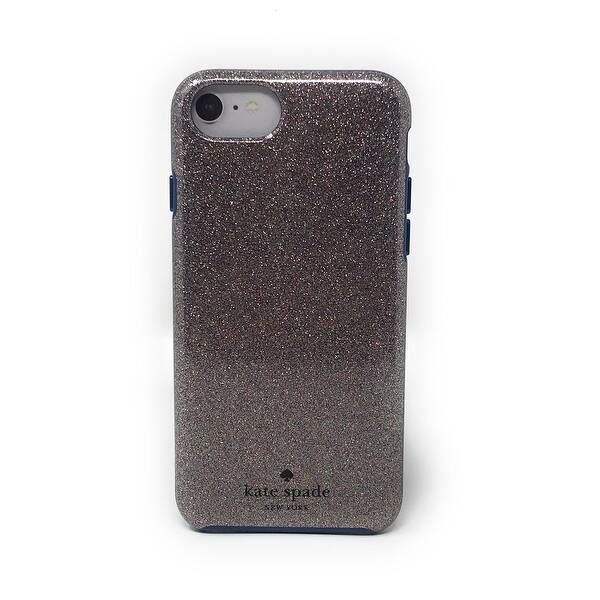 Kate Spade New York Multi Glitter French Navy Protective Case For Iphone 8 Iphone 7 Iphone 6 Overstock