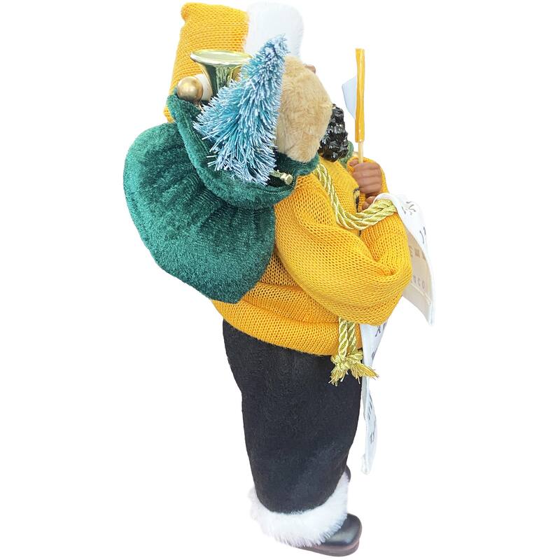 12" Grambling Proud Santa