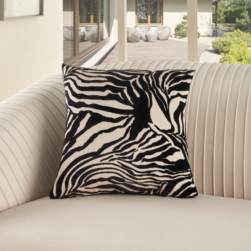Mina Victory Sofia Animal Print Throw Pillow