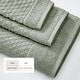preview thumbnail 174 of 193, Linery & Co. Cotton Diamond Waffle Texture Bath Towels.