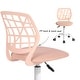 preview thumbnail 21 of 54, HomyLin Armless Home Office Task Chair Kids Desk Chair Mid-Back