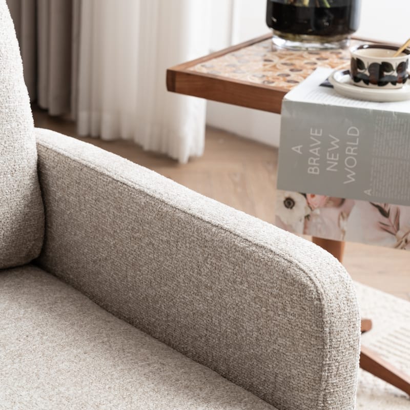Accent Chair, Oversized Armchair, Modern Comfy Reading Chair