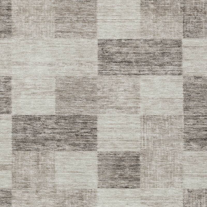 HomeRoots Geometric Transitional Rectangle Outdoor Rug
