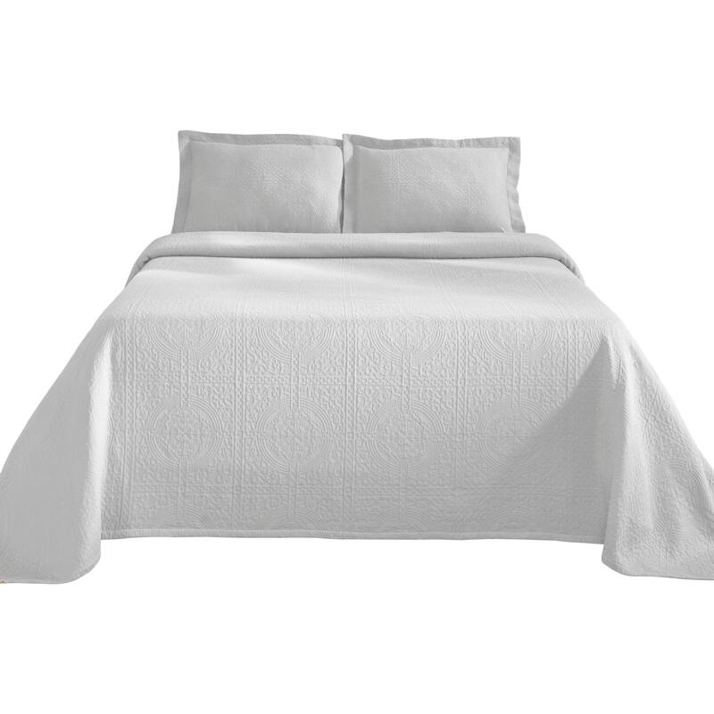 Superior Fleur De Lis Cotton Decorative Bedspread Set