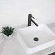 preview thumbnail 2 of 34, STYLISH Single Handle Bathroom Vessel Sink Faucet, Stainless Steel - Faucet Height: 11 5/8" Spout Height: 9 1/8"