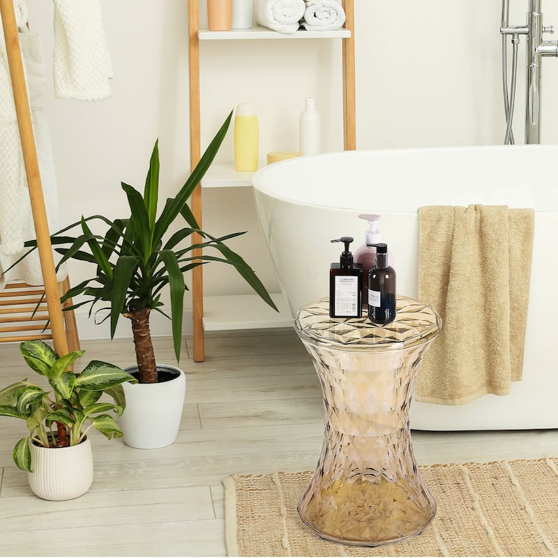 Vanity Stool for Makeup Room with Storage