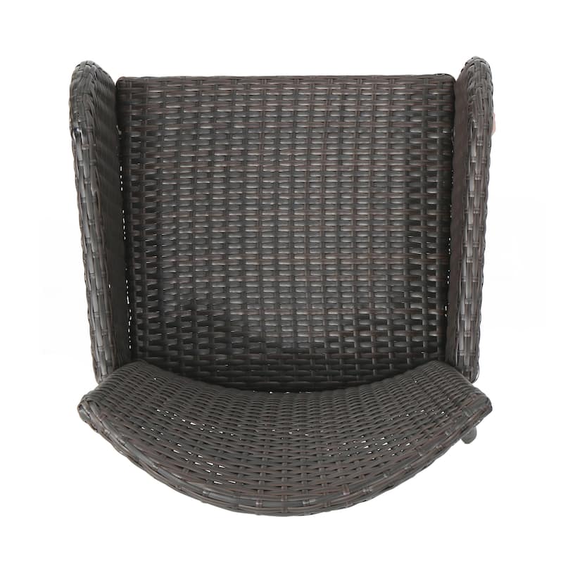 Modern Wicker Dining Chairs set of 2