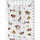 preview thumbnail 2 of 4, Sweet Jojo Designs Western Cowboy Boy 2 Pack Fitted Crib Sheets Cow Print and Wild West Southern Country South Horse Farm Animal