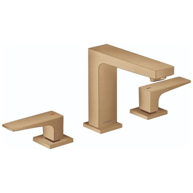 Hansgrohe Metropol 1.2 (GPM) Widespread Bathroom Faucet with Pop-Up