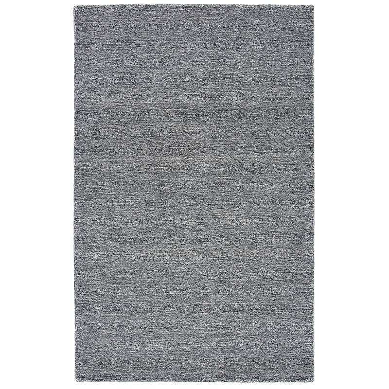 SAFAVIEH Handmade Metro Bara Wool Rug - 6' Square - Black/Ivory