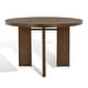 preview thumbnail 29 of 31, SAFAVIEH Couture Calamaria Round Wood Dining Table - 47.75 IN W x 47.75 IN D x 30 IN H