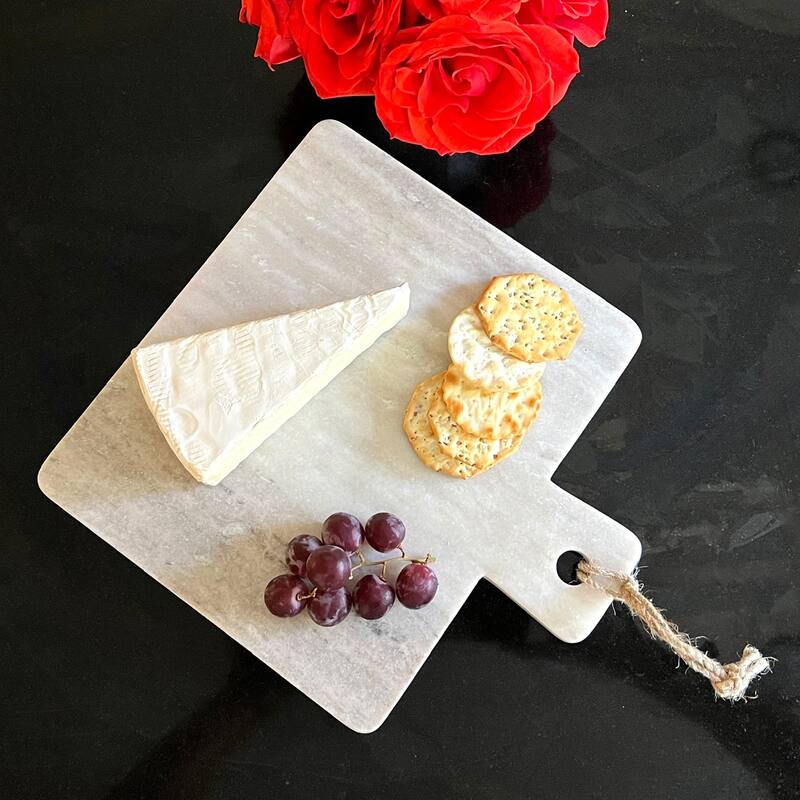 Handmade Marble Cheese or Cutting Board with Handle Bed Bath & Beyond