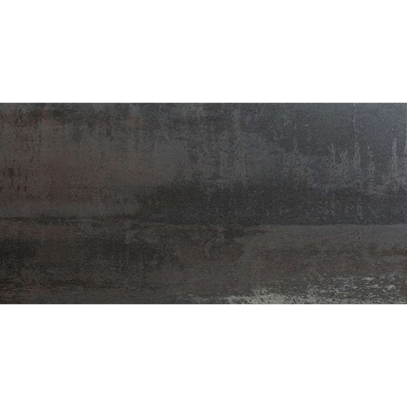 Metallica 12x24 Graphite Semi Polished Porcelain Tile - Floor, Wall - Large Format