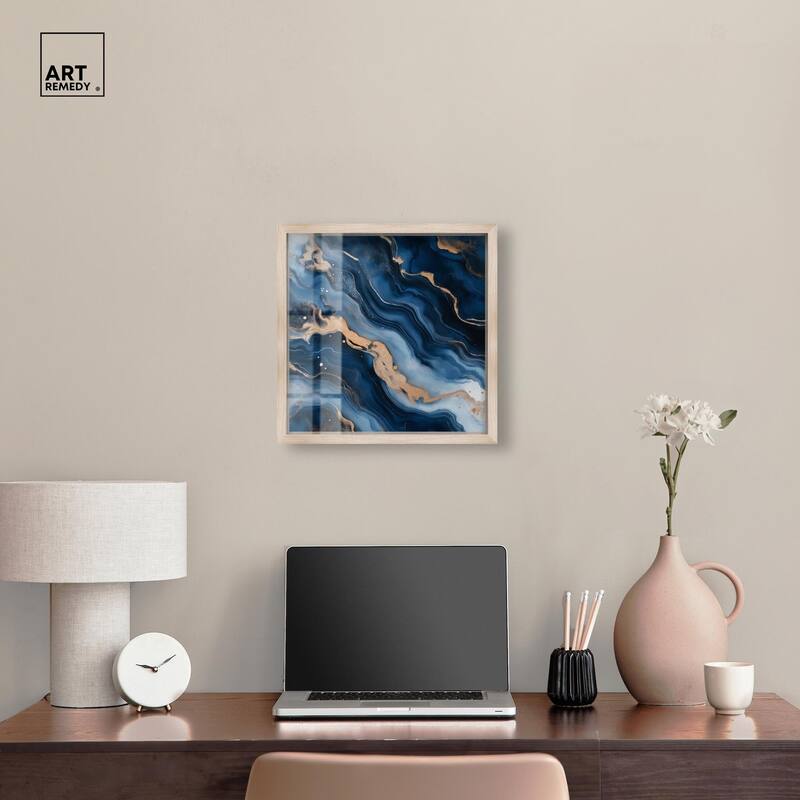 Deep Sea Geode II Shadowbox by Art Remedy