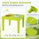 preview thumbnail 17 of 34, Gymax Kids Square Table Indoor Outdoor Heavy-Duty All-Weather Activity
