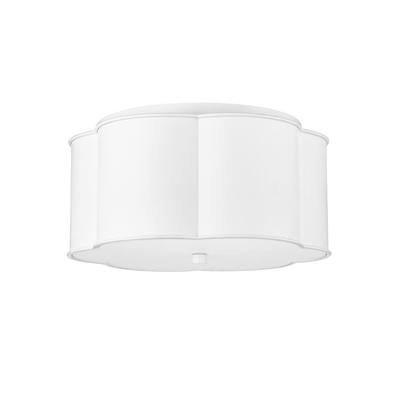 Millennium Lighting 21203 3 Light 14" Wide Flush Mount Drum Ceiling