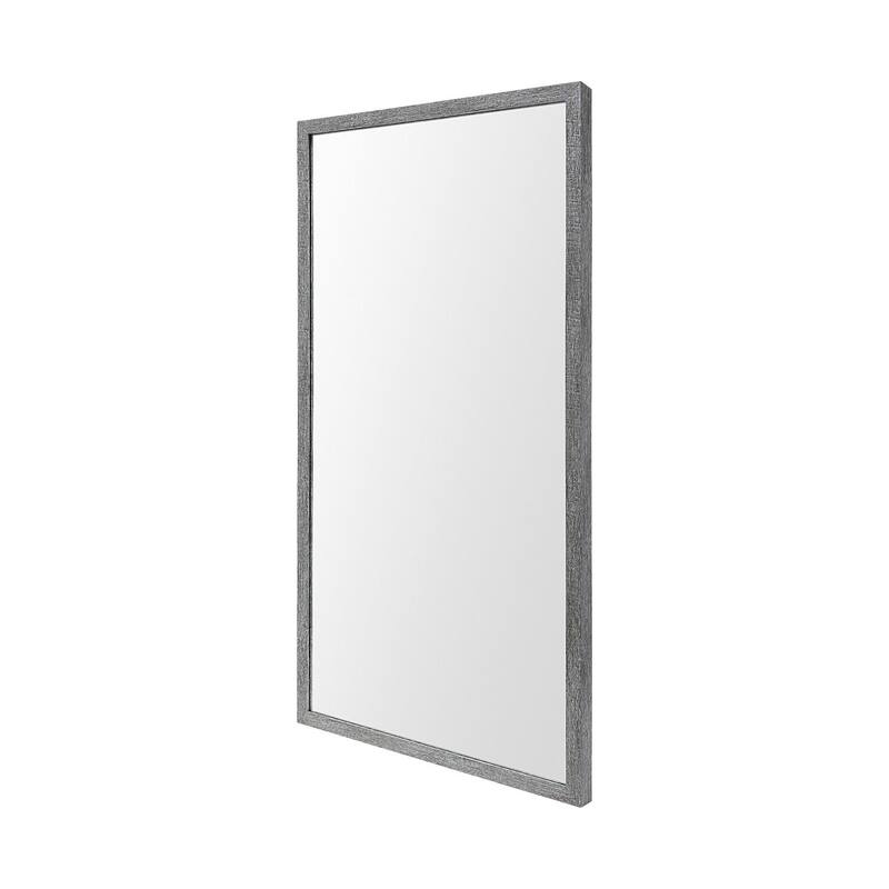 Bristol Grey Plain 3Mil Mirror 20 x 40 - 21.5L x 1.8W x 41.5H