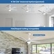 preview thumbnail 38 of 48, 52 Inch Lowe Profile Ceiling Fan with Light,3 CCT LED,Remote Control-Farmhouse, Modern, Contemporary - 52 inches